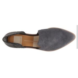 Dolce Vita - Kammy Suede Pointed Toe Cutout Flat